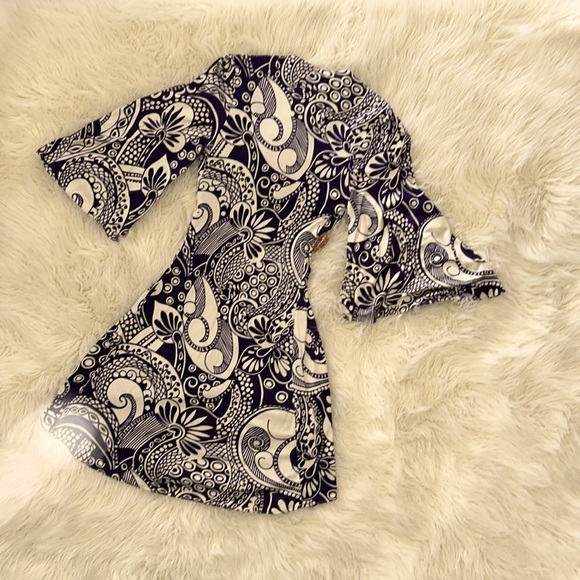 😇sky, size xs, purple, embellished leaves dress😇 - Picture 4 of 6